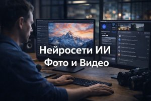 Нейросети в работе с фото и видео: как меняются создание, редактирование и улучшение визуального контента