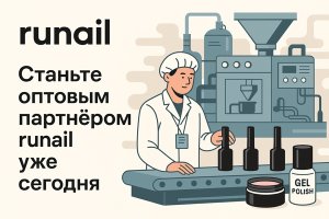 Интернет-магазин runail: современное производство и партнёрство в индустрии ногтевого сервиса